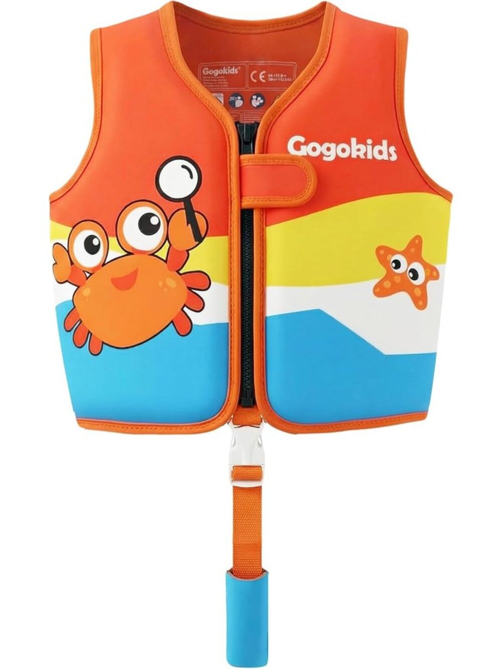 Toddler Swim Vest Floaties - Adjustable Swimming Jacket for Pool Fun 33-125 lbs